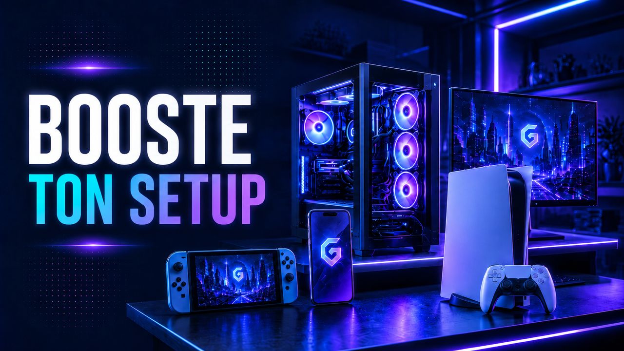 SENSOBOOST : booste ton setup PC, console et mobile pour plus de fluidité, stabilité et confort en jeu
